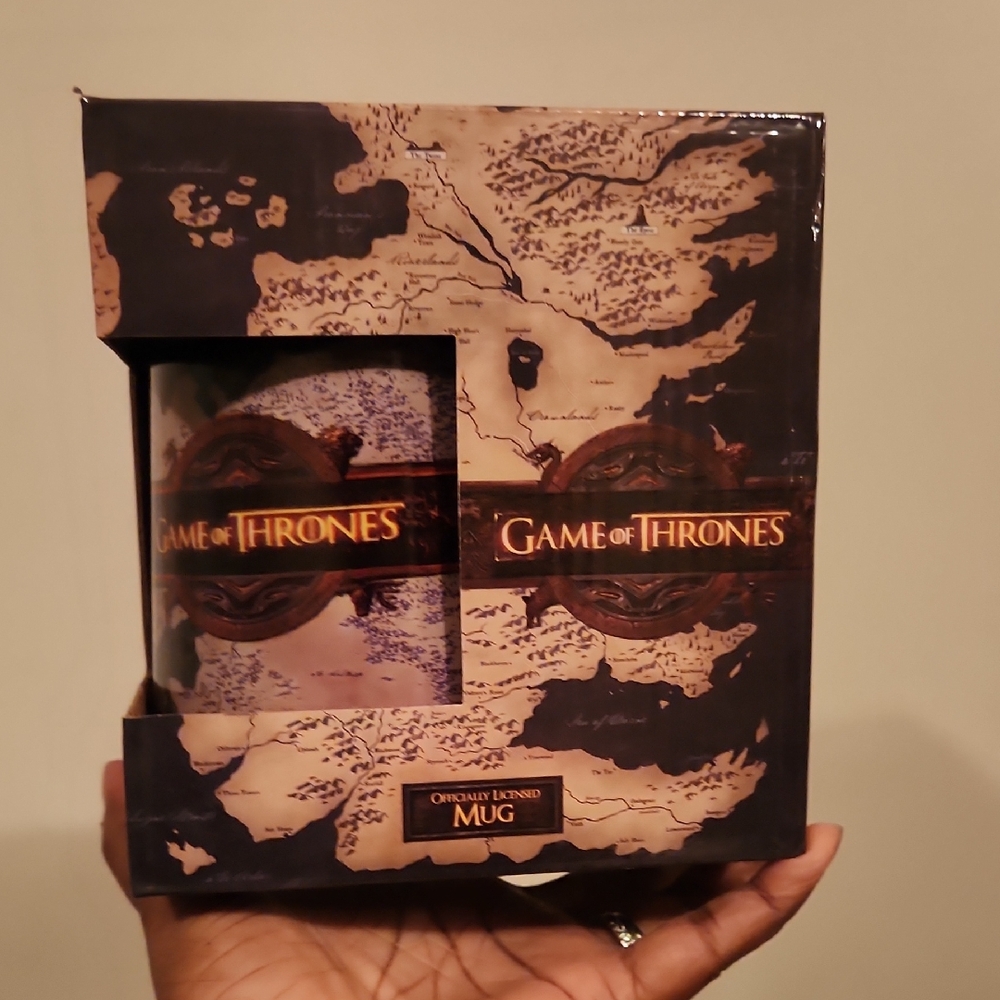 Game of Thrones Map Mug - HBO Licensed 5.5IN TALL CUP